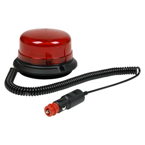 Warning Beacon with Magnetic Fixing SMD LED 12/24V - Red