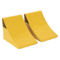 Heavy-Duty Steel Wheel Chocks 4kg - Pair
