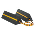 Heavy-Duty Rubber Wheel Chocks - Pair