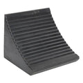 Heavy-Duty Rubber Wheel Chock - Single