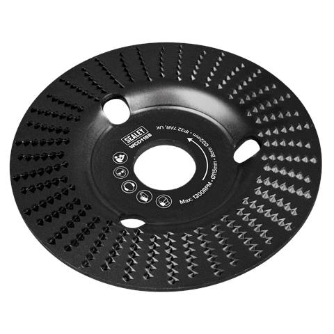 115mm Bevel Shape Wood Carving Disc 22mm Bore