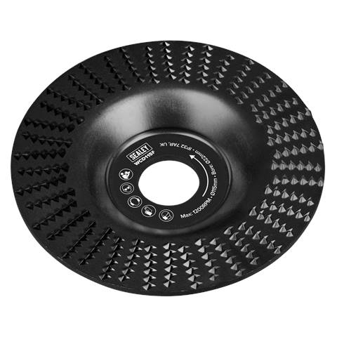 115mm Flat Shape Wood Carving Disc 22mm Bore