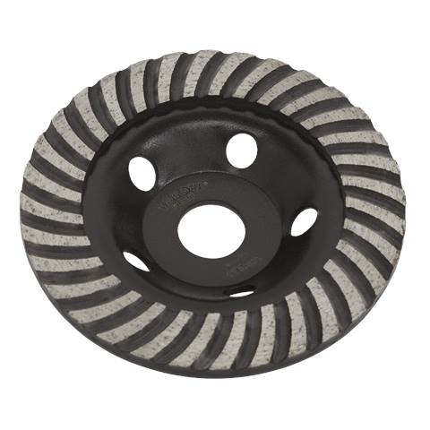 Worksafe® Turbo Row Concrete Grinding Head 125mm