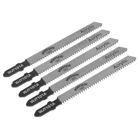 Worksafe® Jigsaw Blade for Metal 75mm 12tpi - Pack of 5
