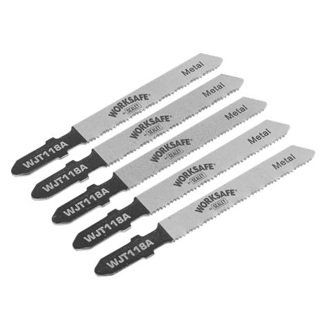 Worksafe® Jigsaw Blade for Metal 55mm 21tpi - Pack of 5