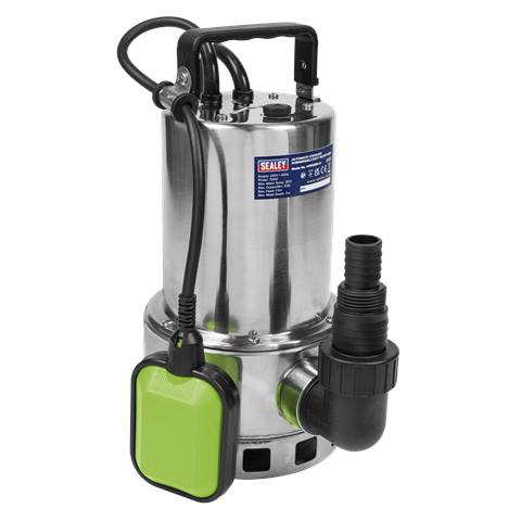 Submersible Stainless Water Pump Automatic Dirty Water 225L/min 230V