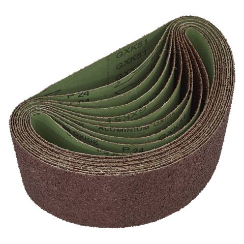 Worksafe® 100 x 610mm Sanding Belt 24Grit - Pack of 5