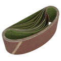 Worksafe® 100 x 610mm Sanding Belt 80Grit - Pack of 10