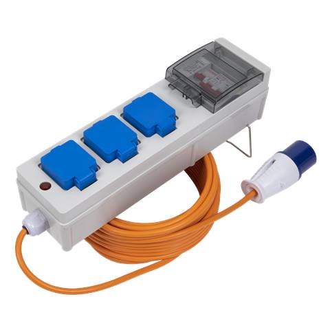 Caravan & Camping Mains Unit 15m with RCD