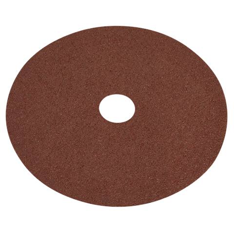 Worksafe® 115mm Fibre Backed Sanding Disc 40Grit - Pack of 25