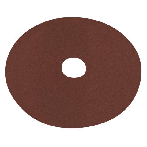 Worksafe® 125mm Fibre Backed Sanding Disc 120Grit - Pack of 25