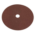 Worksafe® 175mm Fibre Backed Sanding Disc 40Grit - Pack of 25