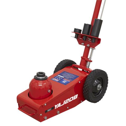 Air Operated Single Stage Trolley Jack 20 Tonne