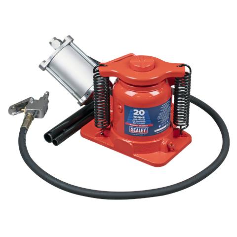 Low Profile Air Operated Hydraulic Bottle Jack 20 Tonne