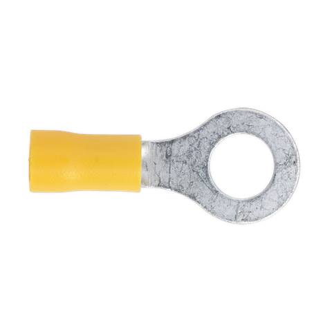 Easy-Entry Ring Terminal 8.4mm (5/16"), Yellow - Pack of 100