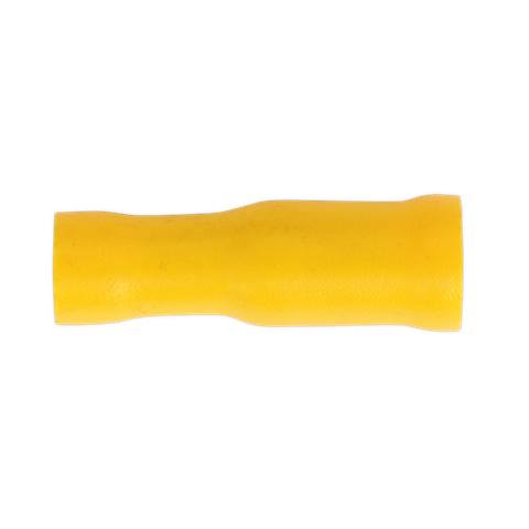 Female Socket Terminal 5mm, Yellow - Pack of 100