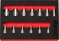 6 PT 1/4" Shallow Socket Set In EVA Foam – BX259-R2