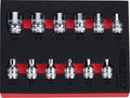 3/8" E-Torx Socket Set In EVA Foam – BX265-R2