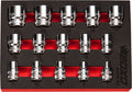 6 PT 3/8" Shallow Socket Set In EVA Foam – BX268-R2