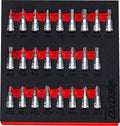 1/4" Master Bit Socket Set In EVA Foam – BX309-R2