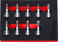 3/8" Screwdriver Bit Socket Set in EVA Foam – BX315-R2