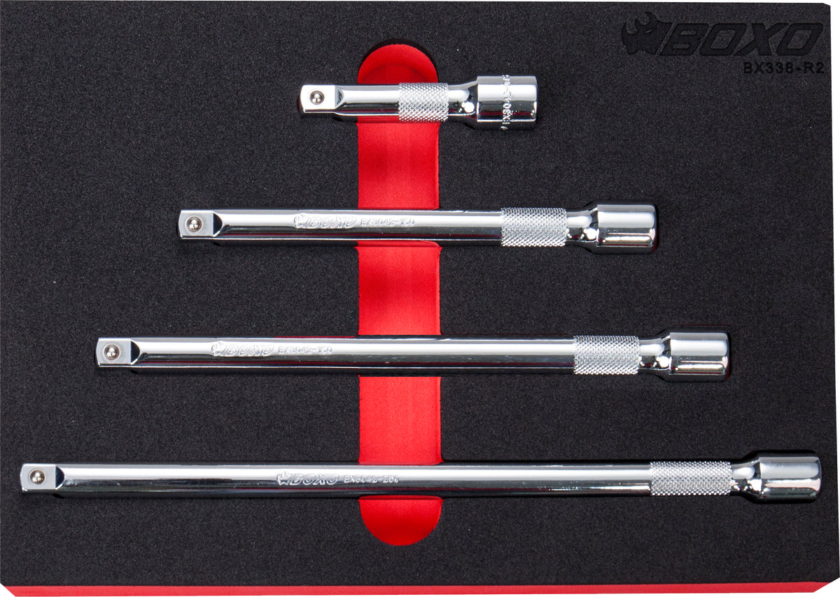 3/8" Extension Set In EVA Foam – BX338-R2