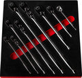 9 Pc 90T Ratchet Master Set In Foam – BX849-R2