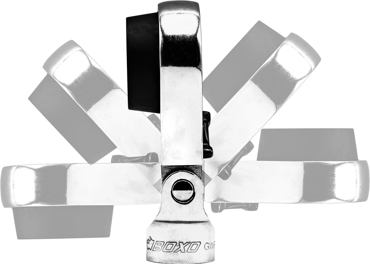 8 Pc 3/8 Dr Flex-Head Reversible Deep Box Ratcheting Wrench – BX862-R2