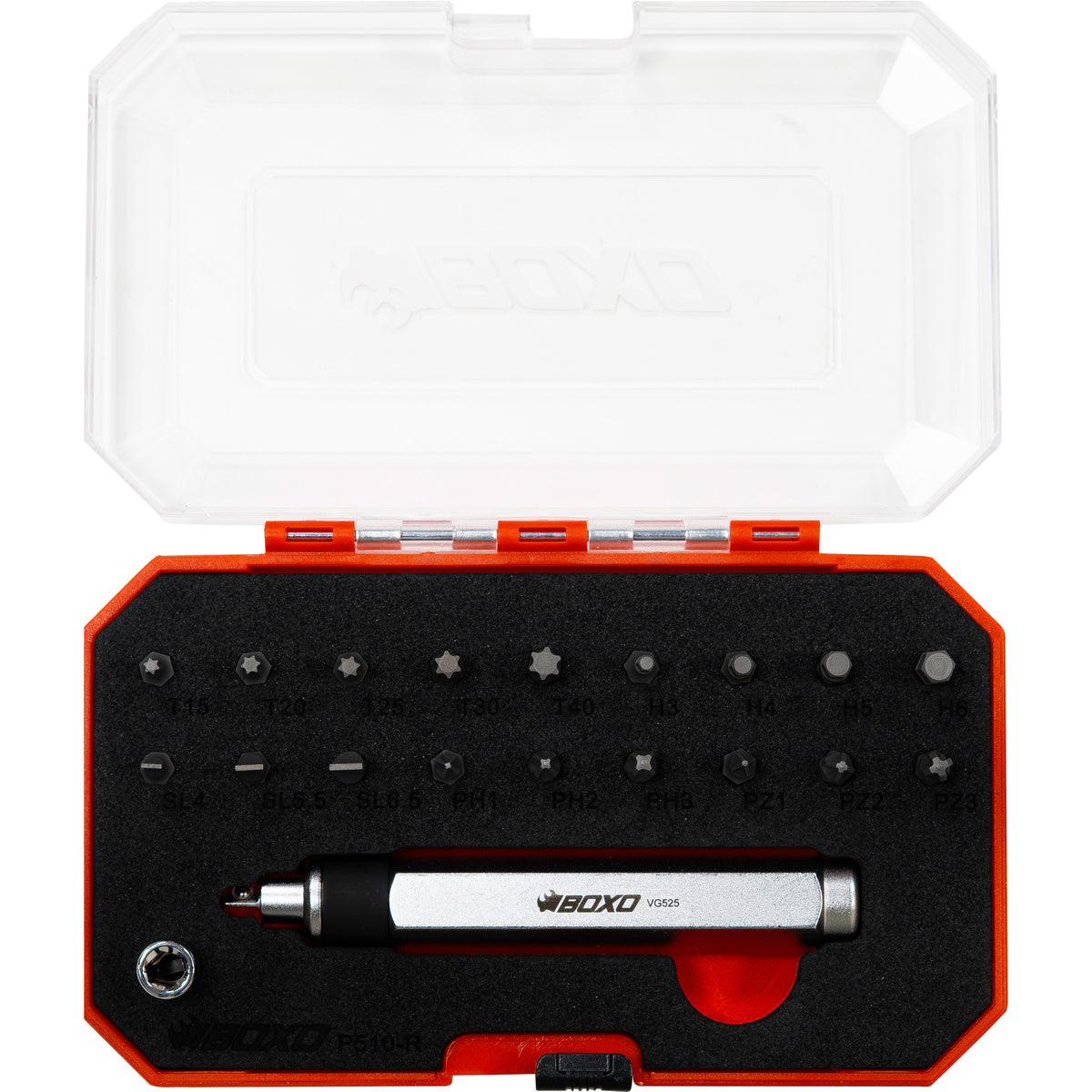 Impact Driver 1/4 Dr With Bits 20 Pc Kit In BMC – P510-R