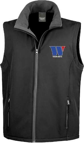 Welzh Soft Shell Activity Body-Warmer (BLACK)