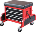 Creeper With Tool Chest; Heavy Duty