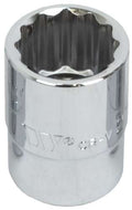 Socket Shallow; 12-Point 3/4'',27 mm