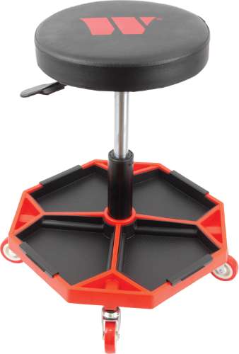 Automotive Stool; Including Tool Storage