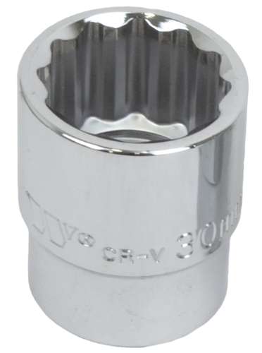Socket Shallow; 12-Point 3/4'', 30mm