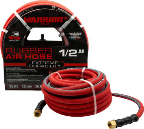 Welzh-Warrior™ Pro Air Hose; 1/2'' 15-Meter Length