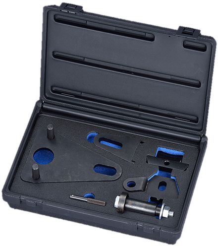 Flywheel Front Pulley Locking Tool Set - Renault & Nissan