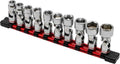 Socket Set,10-Piece 3/8"dr Universal Flexi Socket Set 10-19mm