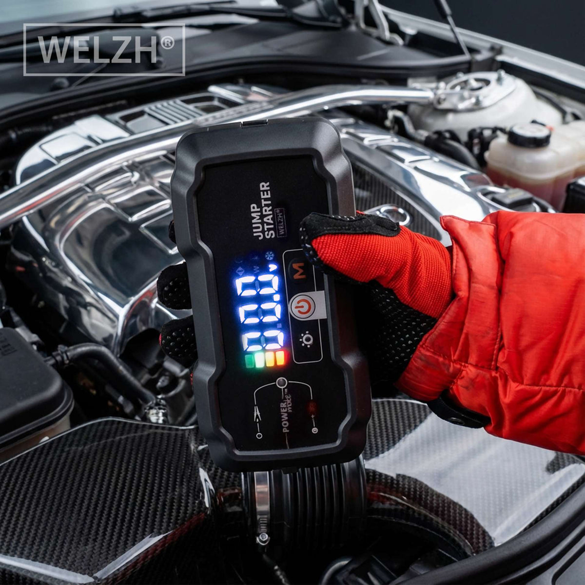 Power-Mate™ Jump Starter 12V 1500A Up To 5L Petrol and 3L Diesel Engines