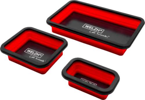 3-Piece Double Magnetic Foldable Tray Set