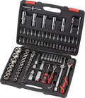 Socket Tool Set; 1/4'' & 1/2'' 95-Piece