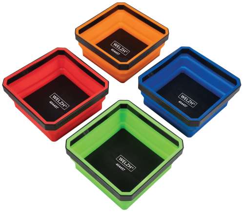 4-Piece Magnetic Foldable Tray Set