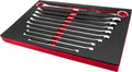 10-Piece Spanner Set; Aviation Type, Double Ring, 8-33 mm (Master Set)