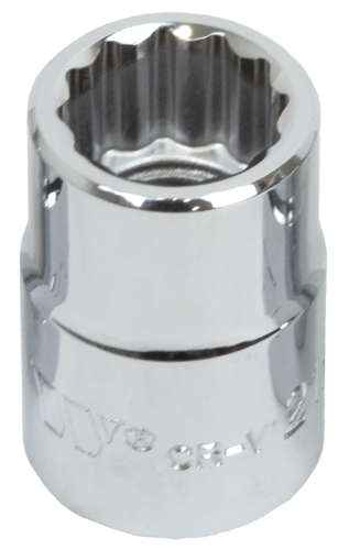 Socket Shallow; 12-Point 3/4'', 21mm