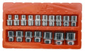 Socket Set; Gearlock, Shallow, 1/2''dr 17-Piece'