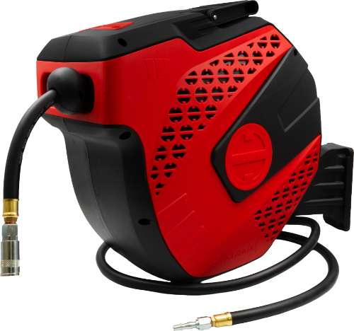 Retractable Air Hose Reel ; Automatic 15-Meters