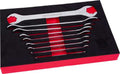 Super Ultra Thin 9-Piece''LOK-TYP'' Spanner Set 6-24-mm