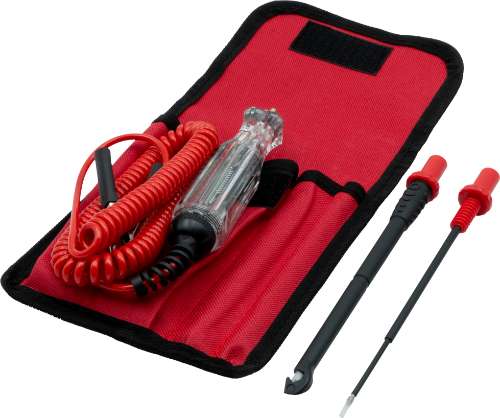 Digital LCD 3-49 Volts Circuit Tester Interchangeable Probes