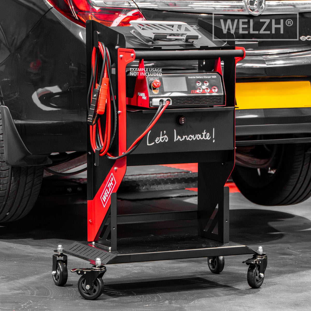 Automotive Diagnostic Tool Cart With Monitor Holder