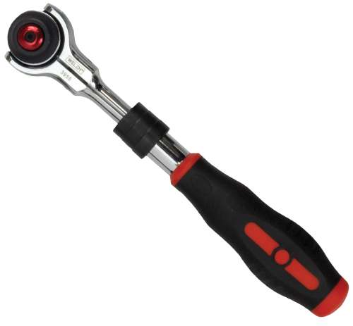 Ratchet, Swivel Extendable 72-Tooth; 1/4DR