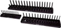 Socket Storage Rack Tray; 3-Piece 1/2'',3/8'' & 1/4''dr